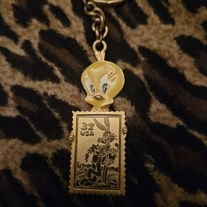 Tweety bird keychain